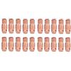 Uadme 20 pezzi corpo pinza TIG in rame WP‑9F kit di accessori di ricambio per torce di saldatura