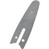 Genérico Nuovo Mini Catena Motosega in Acciaio da 4 Pollici, Catena Sega Elettrica da 1/4 Pollici; Passo 0,043 Pollici Calibro 28 Link Catena della Sega/Guida della Catena(4 Inch Guide Plate)