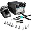 SHEHUALI Stazione di Saldatura, 8650Pro 1300W Hot Air Rework Station, Curve Mode Digital SMD Station