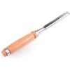 SAfweL Set di scalpelli for legno, set di scalpelli da 4 pezzi 1/4, 1/2, 3/4 e 1 (6 mm, 12 mm, 18 mm, 24 mm) con manici in legno, scalpello da carpentiere for la lavorazione del legno (Size : 12mm)