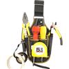 Bsbkoj Men Construction Work Pouch, Tool Belt Hip Pouch Carpenter, Utility Hardware Bag with Quick-Release, Hiking Waist Pack Portable Compact Versatile Ideal for HVAC Tech, 5.75x13.7inc