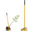 EGZASDI Estrattore per pali a T, Estrattore for radici e pali con base morsetto for la rimozione del ceppo
