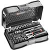 Facom Cofanetto bussole 1/4 6 aste metriche FACOM 37 pezzi - R.161-6P6HXPB