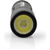 NEDIS Torcia LED - Funzionamento a batteria - 1.5 V DC - 3 W - 1 x AAA/LR03 - Flusso luminoso nominale: 100 lm - Campo luminoso: 35 m - Angolo di proiezione: 10°
