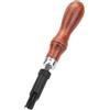Generic Scanalatore a Spinta di Tipo V con Manico in Legno di Alta qualità per Scanalature Precise della Pelle, Ideale per gli Appassionati del Fai da Te