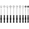 DORFEY 10/6 pezzi di strumenti di regolazione del carburatore, set di cacciaviti multi-testa, accessori for la riparazione di auto e moto, for decespugliatore a motosega(10PCS)