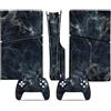 LNMLRBXEXZ Compatibile Con Adesivi Skin Per PS5 Slim Skin Disc Edition & Per Digital Console Controller Vinyl Cover Skins Wraps Scratch Resistant Compatible 64459 Avvolgimento(Disc Version)
