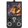Generico Per R36 MAX Custodia Protettiva Portatile in Silicone Antigraffio e Anticaduta, Console di Gioco Portatile R36 MAX, Scocca Morbida e Resistente. (Nero)