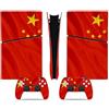 YLMKMVLCZC Pelle Decalcomania Per PS5 Slim Skin Digital Edition Console E Controller Vinyl Cover Skins Wraps Resistente Ai Graffi Compatibile Con 26661 Avvolgimento Della Pelle