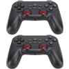 Tomantery Controller di Gioco Sensibile Wireless 2.4G con Ricevitore USB per Computer TV, Esperienza di Gioco Multiplayer, Materiale ABS