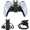 Generico Mini volante il controller per PS5, volante da corsa Gamepad Controllore ausiliario del gioco Joystick Simulator Gamepad (Bianco)