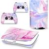 GALSOR Protettivo Pelle Decalcomanie Anime Console Per PS5 Disk Edition 2 Controller Pellicola Vinile Avvolge, Durevole, Resistente Graffi 11823 Senza Bolle E Senza Residui