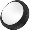 Smandy Pulsante Registrabile, Plastica con Luce LED, Facile Montaggio per Distributori Automatici Interattivi e Macchine da Gioco, Diametro 100 Mm (100#-bianco+interruttore a tre gambe+luce LED)