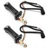 Dpofirs Maniglie del Joystick per Escavatore Lega di Alluminio di Alta qualità 3 Pulsanti per Doosan DH DX150 215 225 300 370-9C Integrazione Perfetta per il Comfort Dell'operatore