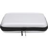 SIXRUN Custodia Protettiva per New 2DS XL 2DS LL Borsa Trasporto Impermeabile con 8 Alloggiamenti per Giochi e Tasca in Rete per Accessori (SILVER)