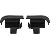 Generico 1 coppia Pulsanti modificati PLA Per Ayn Thor Mod per console di gioco Grip antiscivolo con sensazione tattile migliorata per un'esperienza di gioco più coinvolgente (Nero)