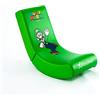X Rocker Luigi Poltrone da Gioco, Pelle Sintetica, Verde, Junior, Luigi