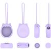 Generico Custodia per Tamagotchi Paradise, custodia protettiva in silicone per console di gioco, copertura antiurto per animale domestico elettronico virtuale (Viola)