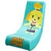 X Rocker X-Rocker Officially Licensed Nintendo Video Rocker Gaming Chair, Junior Foldable Floor Seat - Animal Crossing Isabelle