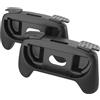 JUCHRZEY Impugnati a mano 2 PC for Switch 2 for Joy Con controller sinistro+Staffa destra (nero) (nero)