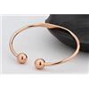 Twin Bracciale magnetico in rame con magneti - stile coppia