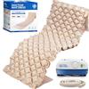 AIESI® Materasso Antidecubito a bolle d'aria con compressore regolabile a ciclo alternato DOCTOR MATTRESS, 130 Celle, Portata 150 Kg, Super-silenzioso, Kit di riparazione, Garanzia Italia 24 mesi
