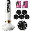 Generico Massaggiatore Anticellulite Vacuum, Dispositivo Elettrico Cupping con 12 Livelli di Aspirazione e Funzione Riscaldante, Massaggiatore Portatile Anti Cellulite USB-C per Casa e Viaggi (White)