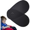 Generic Parasole laterale per finestrino auto, regolabile, parasole per finestrini auto, pieghevole, protezione per la privacy, per bambini, bambini, famiglia, guidatori durante viaggi su strada, viaggi
