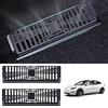 TOPABYTE Air Vent per Tesla Model Y 2020-2024 Grille di sfiato per flusso di flusso di flusso di aria con ventilazione del sedile sotto la griglia di uscita per climatizzazione per sedile (2pc)