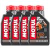 AER MOTO SPARE PARTS 4 LITRI LT OLIO 7100 10W40 MOTO SCOOTER 100% SINTETICO 4 TEMPI JASO T903 MA2 TAGLIANDO MOTO