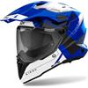 AIROH CASCO INTEGRALE COMMANDER 2 REVEAL BLUE GLOSS XL