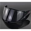 XICION Visiera del casco adatta AGV K1 / K3SV / K5 Visiera per visione notturna del casco del casco del casco del motociclo (Colore : Nero)