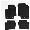Mats4all Set di tappetini auto Compatibile con Hyundai i20 2010-2014 | Antiscivolo | Con rinforzo | 4 pezzi | Tappetini per auto | Set di tappetini