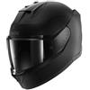 SHARK, Casco Moto Integrale D-SKWAL 3 BLANK Matt Black/Grey KMA, XS
