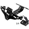 BGRVCKS Eliminatore parafango moto Accessori Per Moto Per Keeway RKF 125 RKF125 2018-2023 2022 2021 2020 2019 Supporto Per Targa Posteriore Luci Di Direzione Portatarga per moto(Nero)