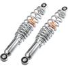 MNNZHG Ammortizzatori Moto Per 50cc 70cc 90cc 125c La Maggior Parte Motociclette In Metallo Cromato 1 Paio Ammortizzatori Posteriori Per Motociclette Durevoli Regolabili 250 Mm Moto Sospensione(310mm)