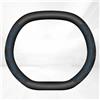 QGQFDEYUNB Coprivolante Coprivolante per auto doppio tipo D per TUTTI per Dacia per Duster Spring Bigster 2024 2025 Accessori interni per volante(Leather Blue C)