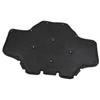 Pizgear Copertura insonorizzante in cotone for cofano motore auto, isolamento acustico e termico, for BMW, X3 G01 X4 G02 2018 2019 2020 2021 2022 tappetino riscaldante per vano motore(Black 1)