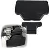 aksot Accessori Per BMW R1250GS LC R 1250 GS ADV Adventure 2021 2020 Custodia Posteriore Per Moto Box Cuscino Schienale Top Case Schienale Pad (Color : Black small)