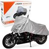 Ronin Telo moto da Esterno ed Interno Impermeabile facile da installare, copertura meta moto, Grigio, Taglia U1, 195x50x106cm