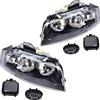 ENVA MADE FOR QUALITY BESTPRICE 2x fari principali anteriori sinistro + destro H7 con servomotore per il livellamento dei fari, compatibile con AUDI A3 (8P1), A3 Sportback (8PA)