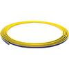 4R Quattroerre.it Profilo Adesivo per Paraurti Anteriore Fiat 500 Abarth, Giallo