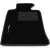 Somer Car Tappetino Auto SOLO LATO GUIDA 1pz compatibile con Mini Cooper R56 2007-2014 | 1 tappeto su misura in moquette, bandiera francia