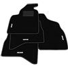 Somer Car Tappetini compatibili con Mitsubishi Pajero Pinin - 5 porte 1998-2006, ricamo 4x4, kit tappetini auto personalizzati, set tappeti in moquette, tappeto auto