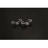 Accossato Kit Rialzi Spessori Risers Manubrio Moto ACCOSSATO Diametro 28mm RK124N +20mm Nero