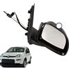 Palmaspareparts SPECCHIETTO RETROVISORE DESTRO NERO MECCANICO SENSORE TEMP. PER FIAT PANDA 3a 2012