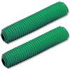 MES Coppia soffietti per forcelle ammortizzate made in italy prodotto universale di protezione in gomma manicotto parapolvere Lunghezza 350 mm Diametro 40/50 mm VERDE