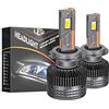 REPYL H7 LED Canbus Faro for auto Super HB4 H11 H4 H1 9012 HB3 9005 9006 H8 Lampadine 160W 6000K Lampada automatica (Size : H11)