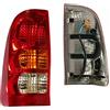 EASYSHOP24H Faro Fanale Fanalino Posteriore Sinistro Per Hilux Pick Up da 2005 a 2011 Gruppo Ottico Luce Stop Lato Guidatore Con Portalampade