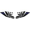 labelbike - Adesivi 3D Moto Paramani Protezione e Decorazione in Resina compatibile con Yamaha Tracer 7 2021 Blu Grigio Rosso